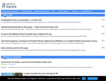 Tablet Screenshot of centruldepresa.ro